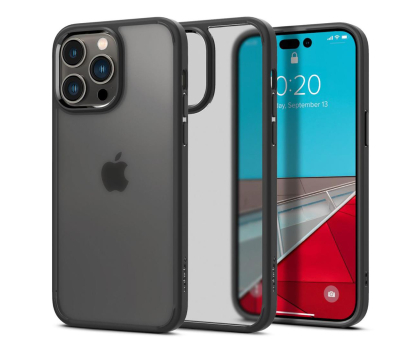 Etui do telefonów Spigen Ultra Hybrid do iPhone 14 Pro frost black